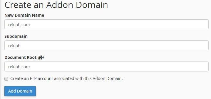 trỏ domain namesilo về host