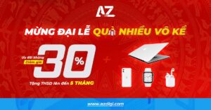 AZDIGI giảm 30% tất cả dịch vụ