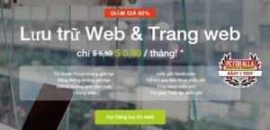 hosting giá rẻ chất lượng chỉ 0,99$ / tháng